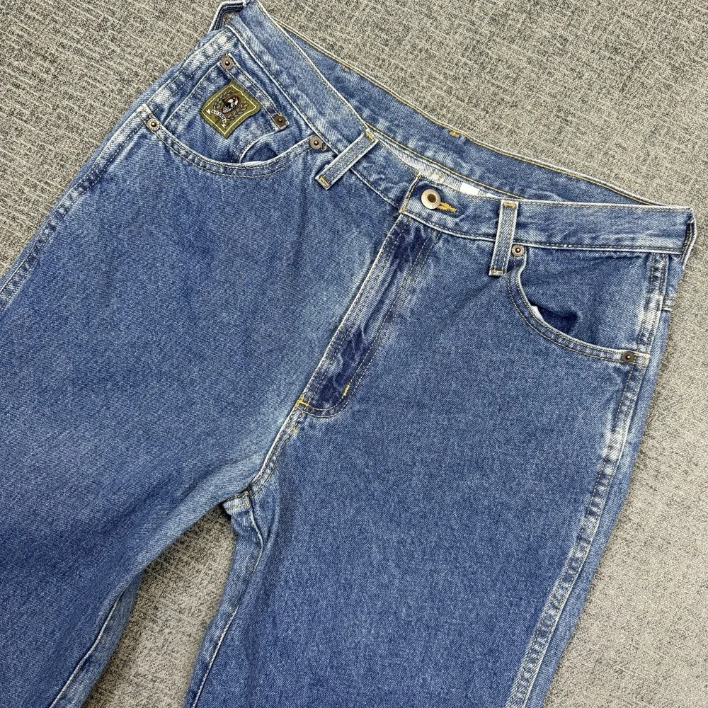 Cinch Jeans Mens 33x36* (32x34) Blue‎ Denim Straight Leg Western Cowboy